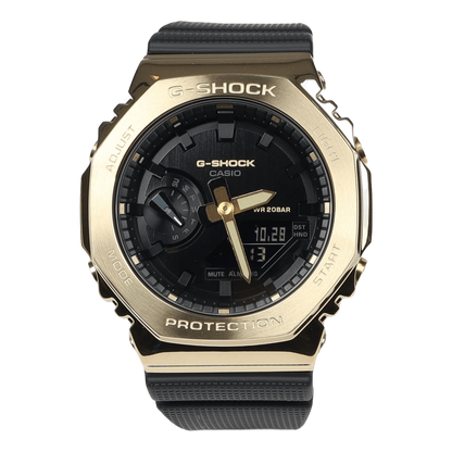 G-SHOCK GM-2100 Full Metal Gold Bezel Black Dial