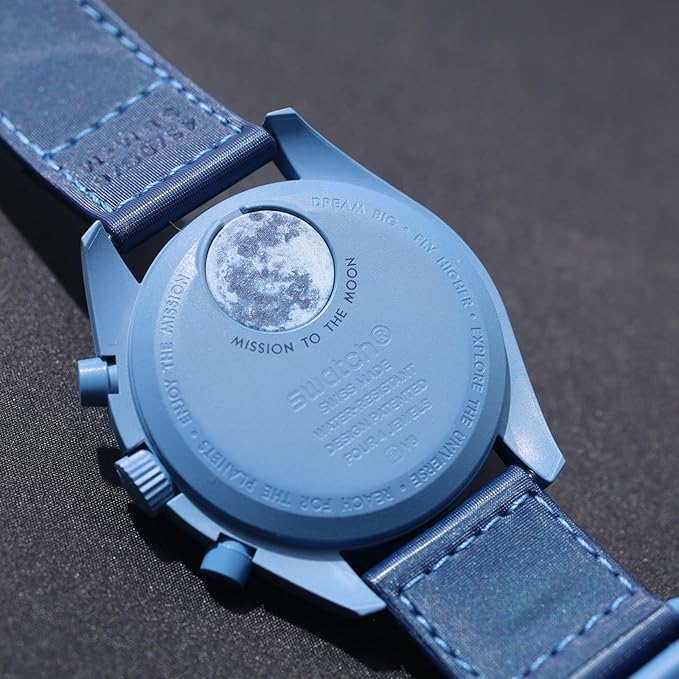 Omega Swatch MoonsWatch - Blue