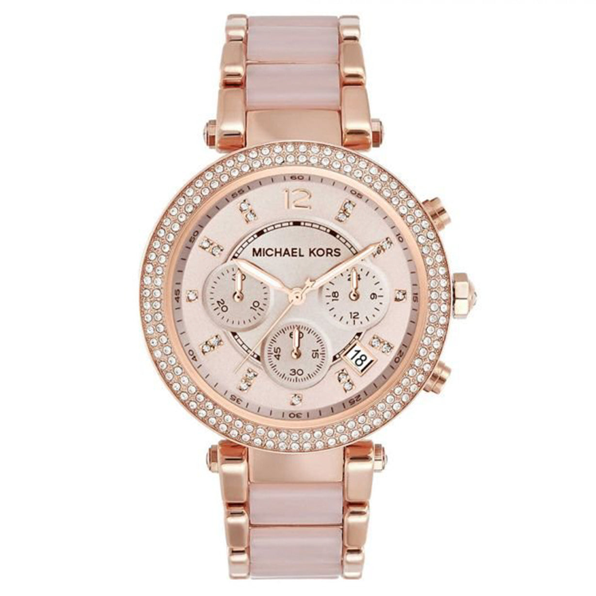MK5896 WOMEN'S ROSE DIAL WATCH