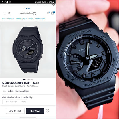 G-SHOCK GA2100 Black