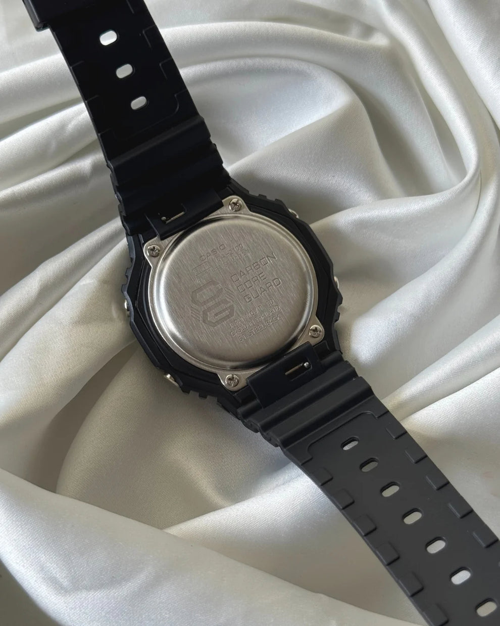 GA-2100 BLACK CHRONOGRAPH WORKING |