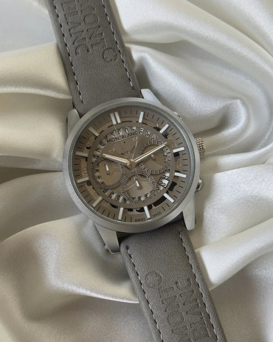 Mont Blanc Men's Watch Leather Belt