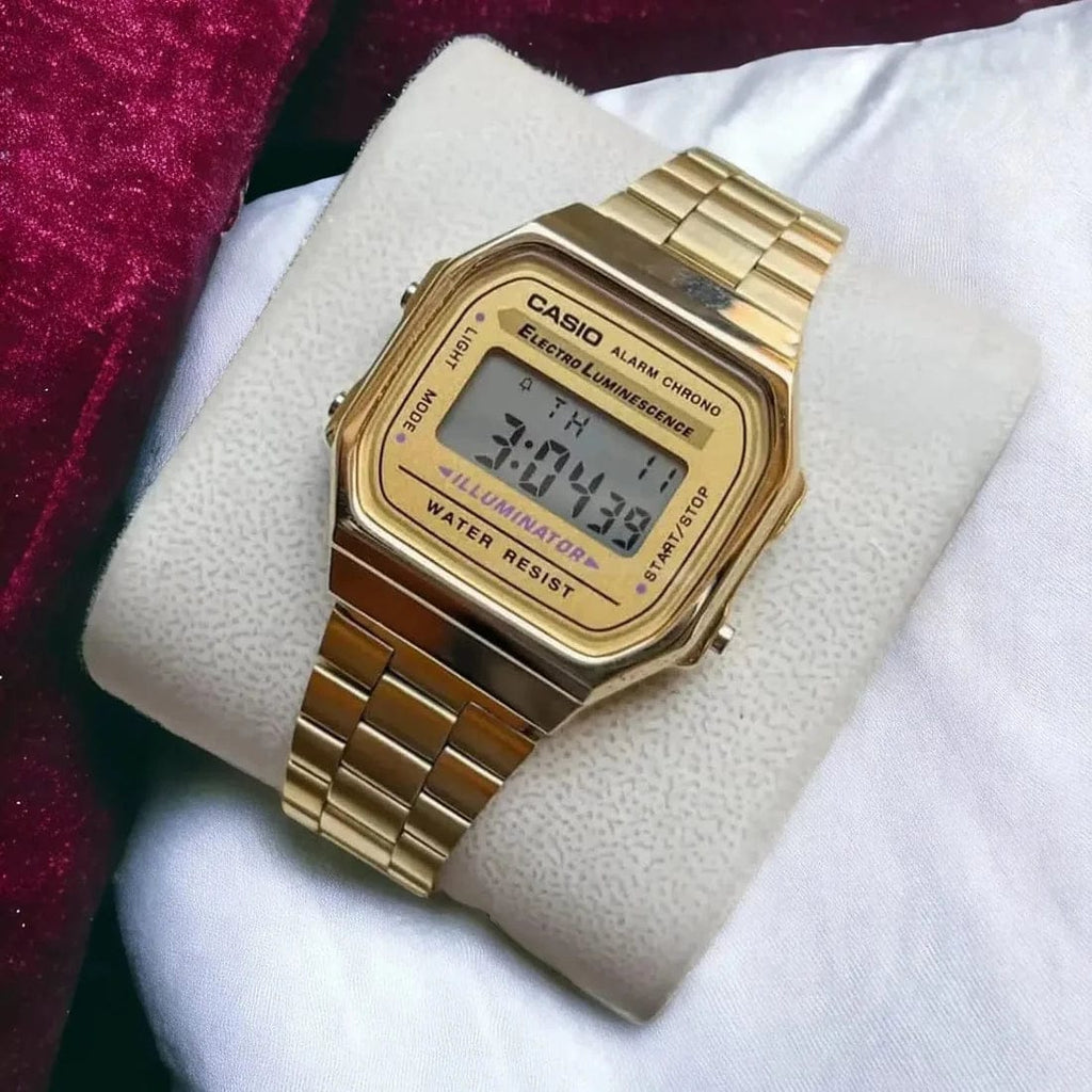 VINTAGE A168 UNISEX DIGITAL WATCH