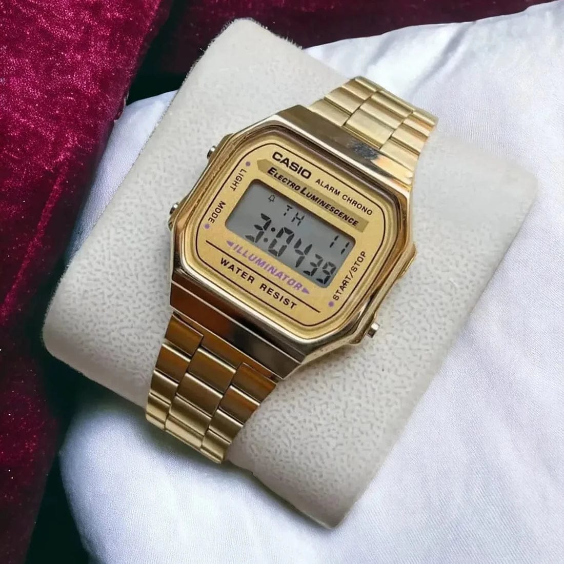 VINTAGE A168 UNISEX DIGITAL WATCH