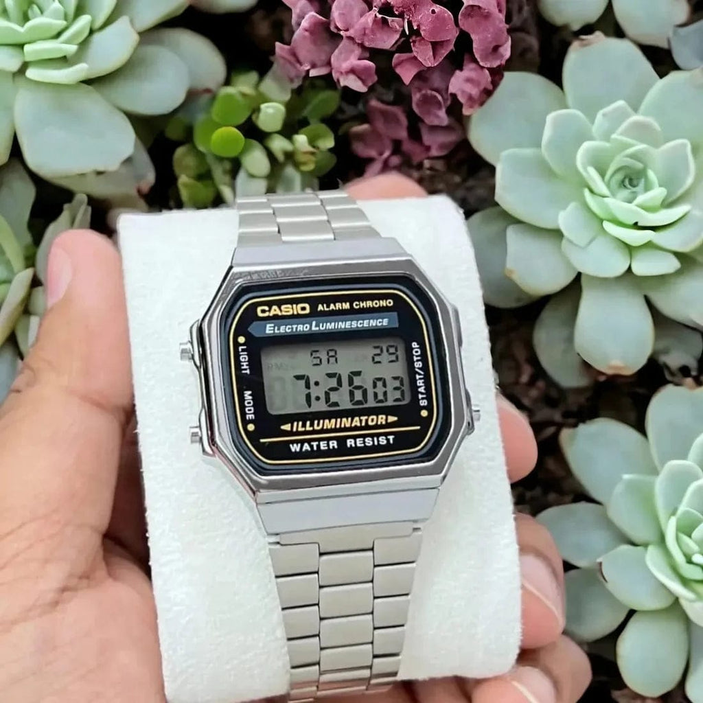 VINTAGE A168 UNISEX DIGITAL WATCH