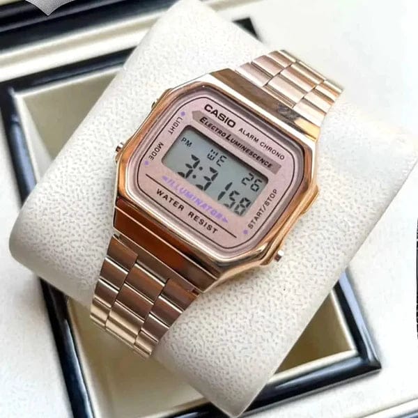 VINTAGE A168 UNISEX DIGITAL WATCH